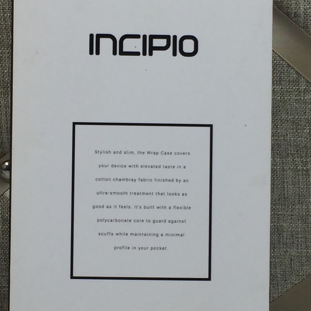 Incipio iPhone X Wrap Phone Case in Gray - Picture 5 of 8